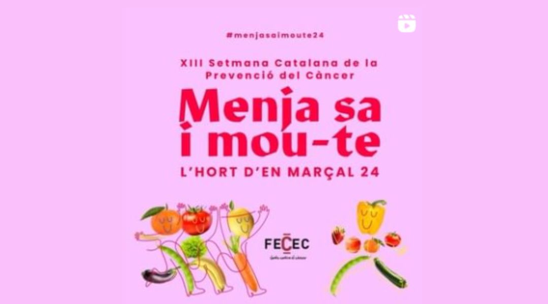 “Del 27 de setembre al 4 d’octubre es va celebrar  la XIII Setmana Catalana de Prevenció del Càncer (SECAP).”