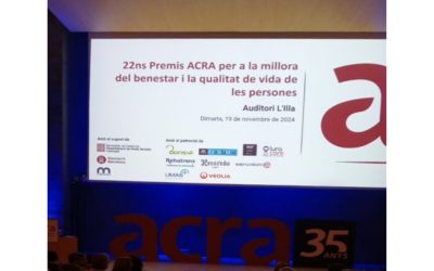 “Codinucat participa en els Premis ACRA 2024, amb homenatge a Montserrat Llopis i reconeixement a la innovació en el sector de la Gent Gran”