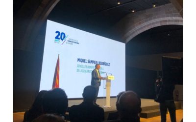 “Roser Martí, presidenta del Codinucat, assisteix al 20è aniversari del Consorci per a la formació contínua de Catalunya”